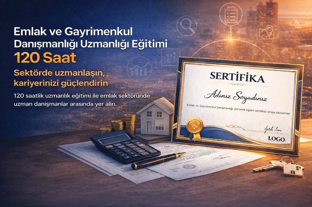 Emlak ve Gayrimenkul Danışmanlığı Uzmanlığı Eğitimi